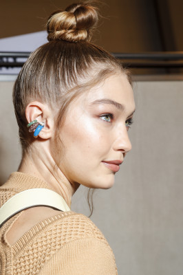 Gigi Hadid - Fendi Spring/Summer 2019 Fashion Show in Milan 