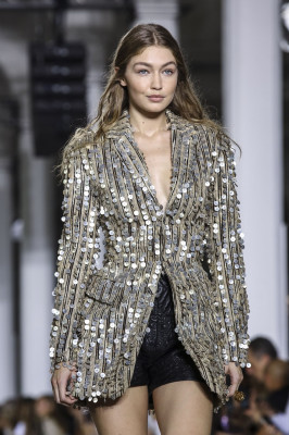 Gigi Hadid - Roberto Cavalli Spring/Summer 2019 Fashion Show in Milan