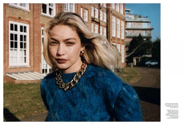 Gigi Hadid – British Vogue December 2023