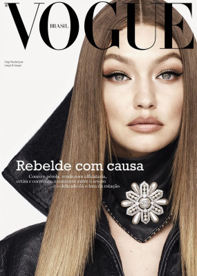 GIGI HADID in Vogue Magazine, Brazil September 2019