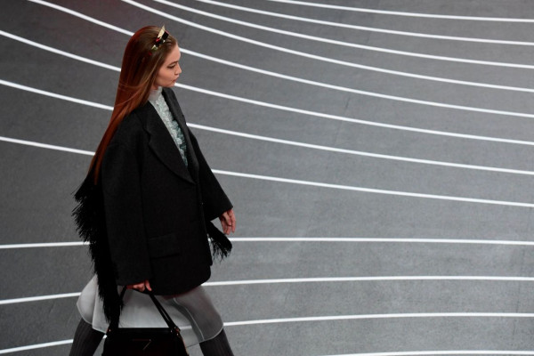 Gigi Hadid – Walks Prada Fashion Show in Milan 02/20/2020