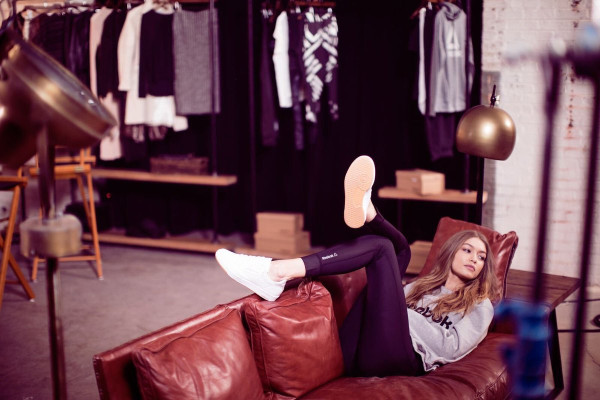 Gigi Hadid – Reebok January 2017 Photoshoot