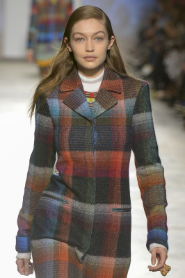 Gigi Hadid at Missoni Fashion Show at Milan Fashion Week 02/25/2017