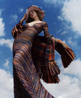 Gigi Hadid for Missoni FW18 Campaign
