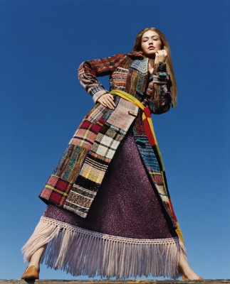 Gigi Hadid for Missoni FW18 Campaign