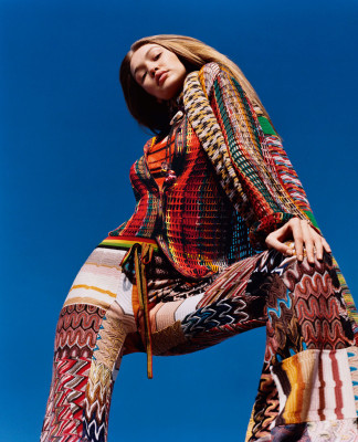 Gigi Hadid for Missoni FW18 Campaign