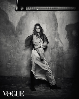 Gigi Hadid by Peter Lindbergh for Vogue Arabia March 2019