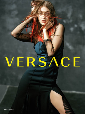 Gigi Hadid for Versace FW17 Campaign Photographed by Bruce Weber
