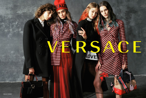 Gigi Hadid for Versace FW17 Campaign Photographed by Bruce Weber