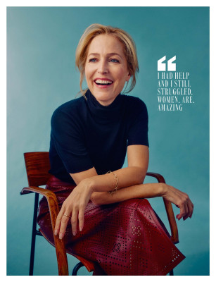 Gillian Anderson - Grazia UK ,March 2024