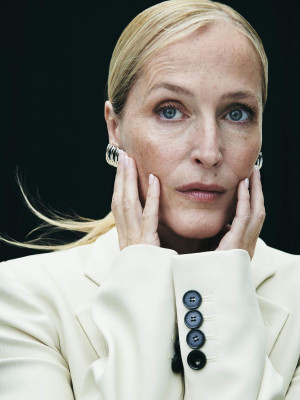 Gillian Anderson for Net-a-porter 2023