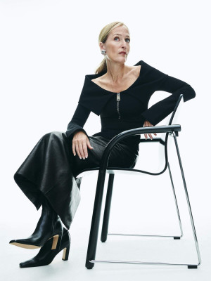 Gillian Anderson for Net-a-porter 2023