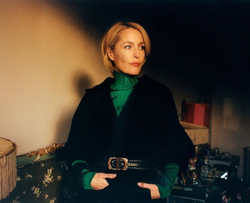 GILLIAN ANDERSON in The Sunday Time Style Magazine, January 2020