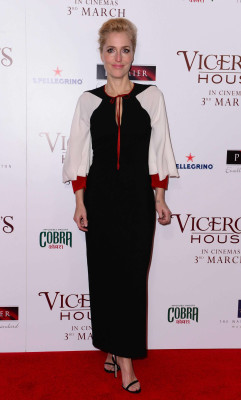 Gillian Anderson – ‘Viceroy’s House’ Premiere in London