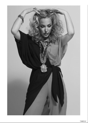 Gillian Anderson - Fiasco magazine UK, The Black &amp;amp; White Issue, Limited Edition