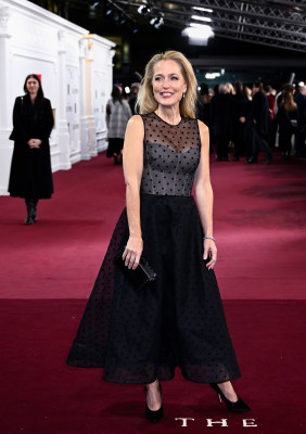 Gillian Anderson at &quot;The Crown&quot; Finale Celebration in London 12/05/23