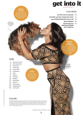 Gina Rodriguez – Cosmopolitan USA February 2019