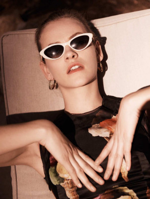 Ginta Lapina - Elle UK May 2017
