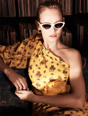 Ginta Lapina - Elle UK May 2017