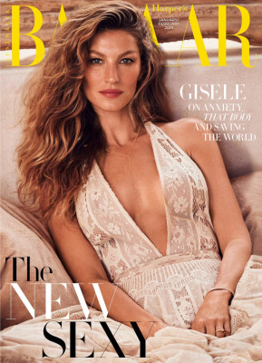 Gisele Bundchen-Harpers Bazaar Magazine, Australia January 2019