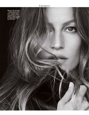 GISELE BUNDCHEN in Madame Figaro Magazine, January 2020