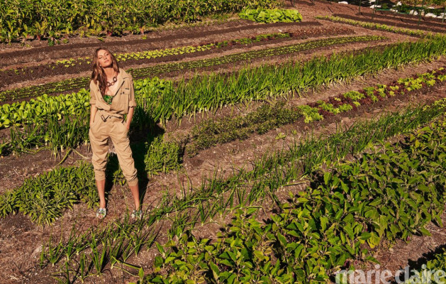 GISELE BUNDCHEN in Marie Claire Magazine, April 2020