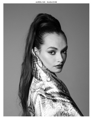 Gizele Oliveira for Shamayim, Aurelius Mag