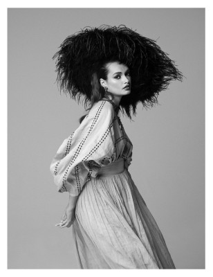 Gizele Oliveira for Shamayim, Aurelius Mag