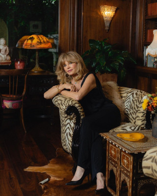 Goldie Hawn by Molly Matalon for WSJ. || Dec/Jan 2021⁣