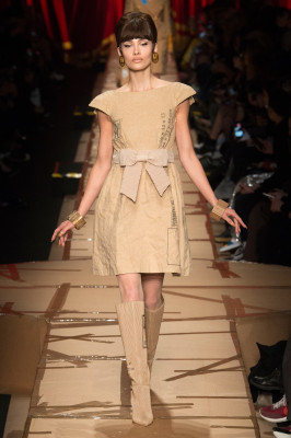 Grace Elizabet - Moschino Fall/Winter 2018 Fashion Show in Milan