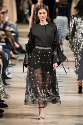 Grace Elizabeth - Oscar de la Renta Fall/Winter 2018 Fashion Show in New York