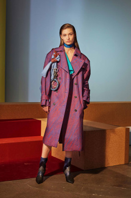 Grace Elizabeth - photoshoot for DIANE VON FURSTENBERG Fall 2017 Collection