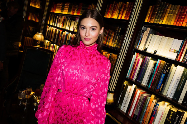  Grace Elizabeth - Carolina Herrera Cocktail Party in Paris 