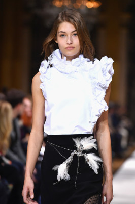 Grace Elizabeth - LANVIN FALL/WINTER 2017 FASHION SHOW IN PARIS