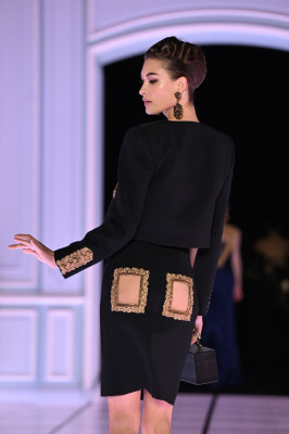 Grace Elizabeth - 2022 Moschino Fashion Show in Milan 02/25/2022