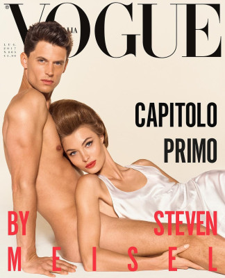 Grace Elizabeth - Vogue Italia by Steven Meisel 