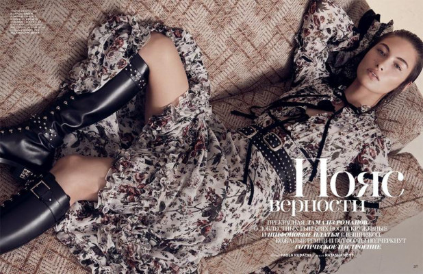 Grace Elisabeth - photoshoot for VOGUE RUSSIA 2017