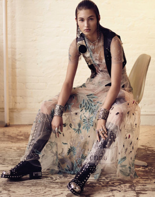 Grace Elisabeth - photoshoot for VOGUE RUSSIA 2017