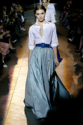 Grace Elizabeth - Carolina Herrera Autumn/Winter 2018 Fashion Show in New York
