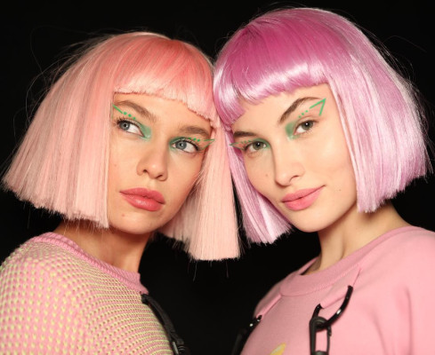 Grace Elizabeth - Jeremy Scott Fall/Winter 2018 Fashion Show in New York