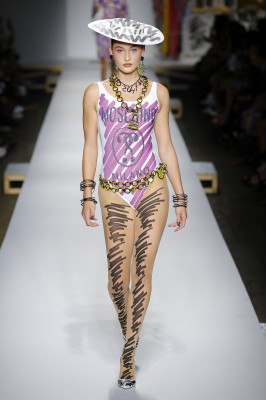 Grace Elizabeth - Moschino Spring/Summer 2019 Fashion Show in Milan
