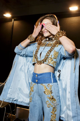 Grace Elizabeth - Philipp Plein Spring/Summer 2017 Fashion Show in Milan