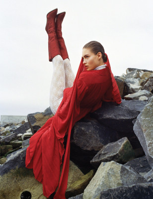 Grace Elizabeth - for W Magazine Fall 2018 by Brianna Capozzi