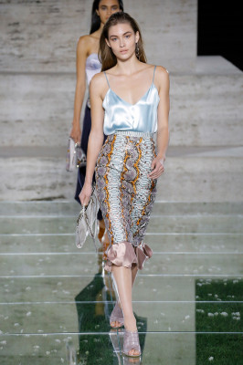 Grace Elizabeth - Salvatore Ferragamo Spring/Summer 2018 Fashion Show in Milan