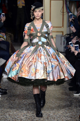 Grace Elizabet - Moschino Pre-Fall 2018 Fashion Show in Milan 