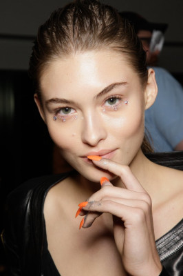 Grace Elizabeth Jeremy Scott Spring/Summer 2018 Fashion Show in New York
