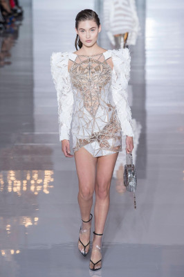 Grace Elizabeth - Balmain Spring/Summer 2019 Fashion Show in Paris