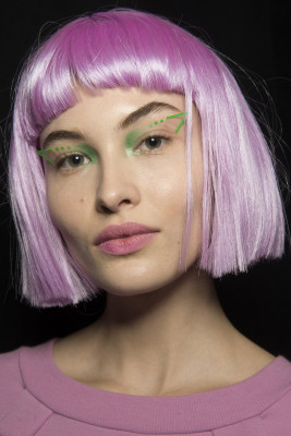 Grace Elizabeth - Jeremy Scott Fall/Winter 2018 Fashion Show in New York