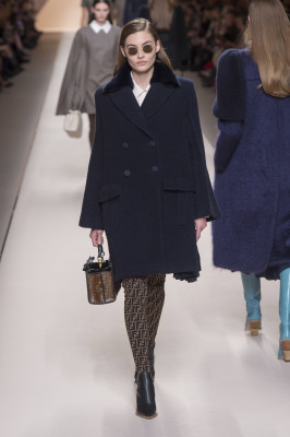 Grace Elizabeth - Fendi Autumn/Winter 2018 Fashion Show in Milan
