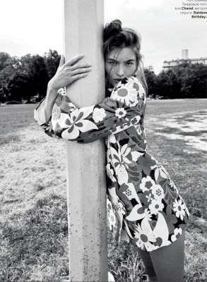 Grace Elizabeth by Carin Backoff for Vogue Russia // October 2020